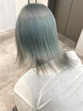 【ペールブルー】ブリーチ ハイトーン