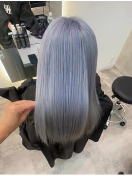 【アイスブルー】ブリーチ ハイトーン