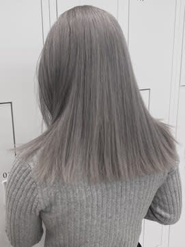 【シルバーグレー】ハイトーン ブリーチ