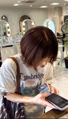 オレンジブラウンカラー