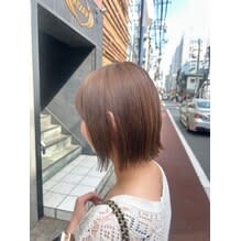 柔らかベージュ【イルミナカラー/髪質改善/縮毛矯正】