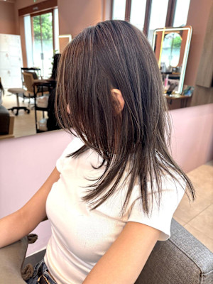 ハイライト/レイヤーカット/髪質改善