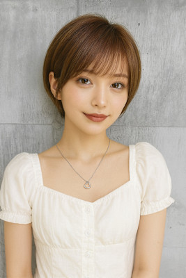 【小田急相模原】丸みショートボブ