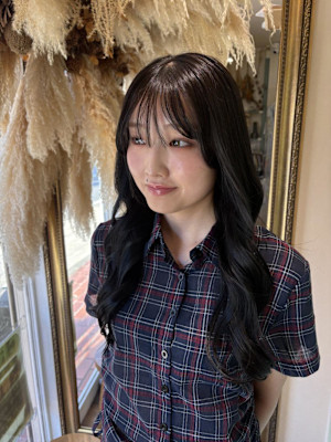 巻いても可愛いレイヤーカット♪