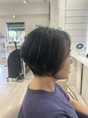terrace岩政/ショートボブ/30代40代/姪浜