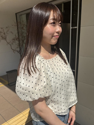 髪質改善ストレート