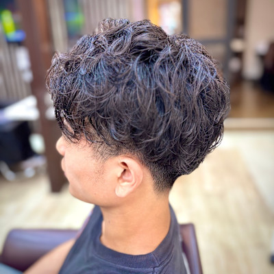 メンズカット/フェードパーマスタイル