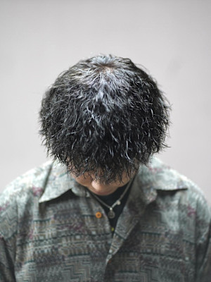 オリーブ×縦落ちツイスパ