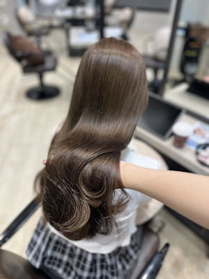 Mako ヘーゼルベージュ ブリーチなしダブルカラー