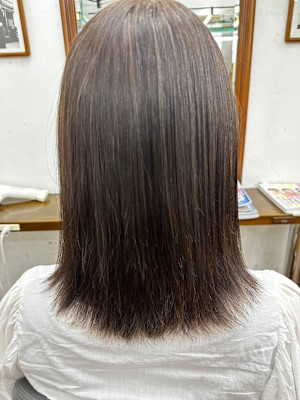 縮毛矯正カット無し