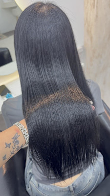 ミディアム/暗めカラー/デザインカラー/フェイスフレーミング