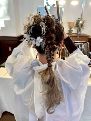 成人式ヘア / 卒業式ヘア / ポニーテール