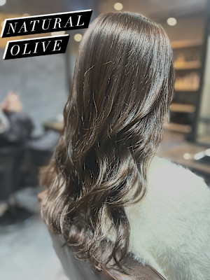 Natural Olive🫒×ゆる巻き🌿