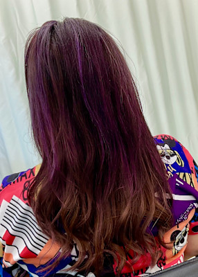 ヘアカラー+ブリーチ+水素トリートメント