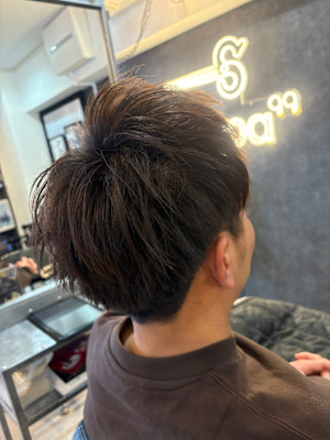 メンズ/束感/王道ショート/ツーブロック