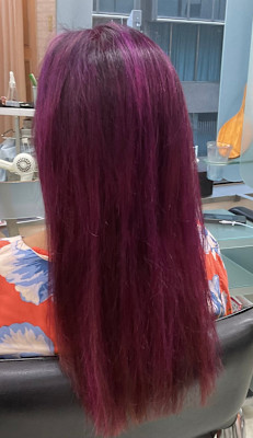 ケアブリーチ+カラー+髪質改善水素トリートメント