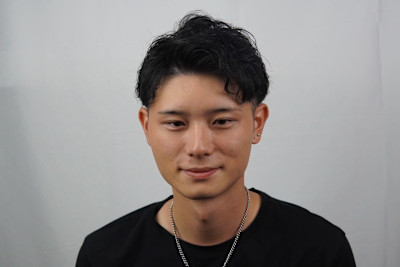 ツーブロック七三スタイル