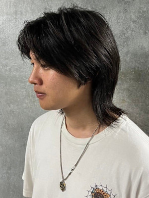 ウルフカット センターパート マッシュウルフ 【札幌】