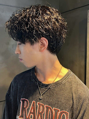 ツイストスパイラルパーマ 束感 20代 マッシュ【札幌】