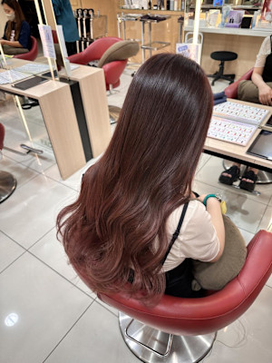 ピンクグラデーションカラー