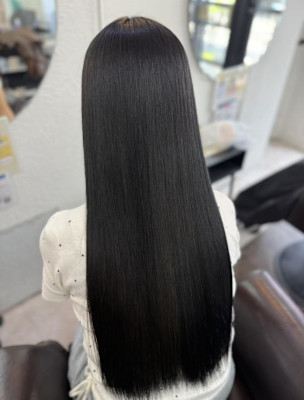 ミディアム/暗めカラー/デザインカラー/フェイスフレーミング