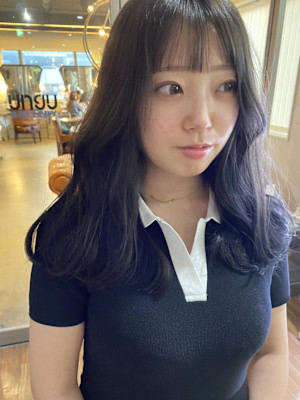 透明感ブラック/フェイクブラック