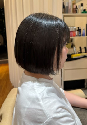 アイロンいらずな髪質改善ストレート