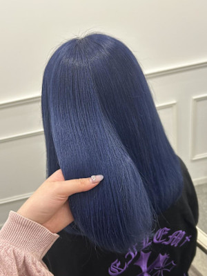 【2ブリーチ〜】で作るネイビーブルー♪ ＊ひな＊