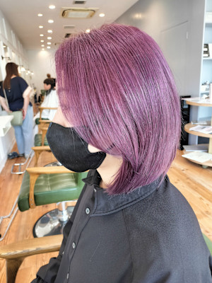 メンズパープルカラー