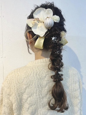 成人式ヘアセット