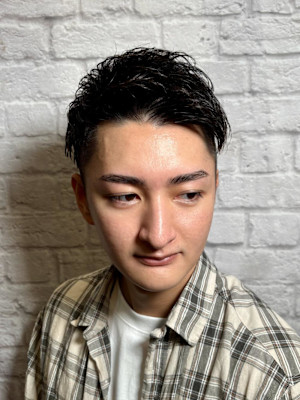 ジェットモヒカン風ショート