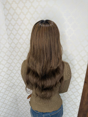 アッシュベージュロング！