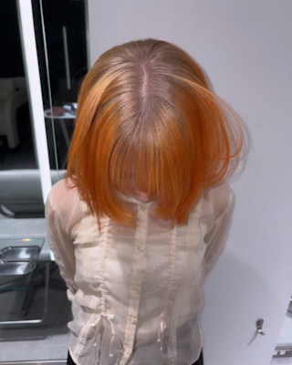 ハイトーンデザイン×髪質改善カラー