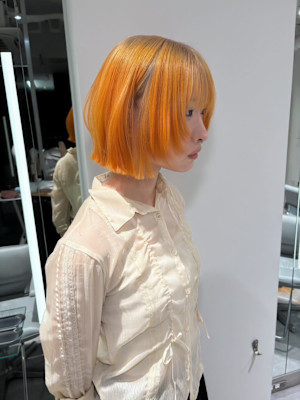 ハイトーンデザイン×髪質改善カラー