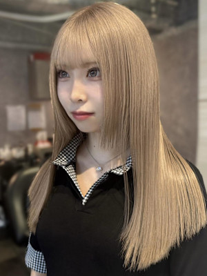 《巴結生》ミルクティーベージュ/ミルクティーカラー/大宮