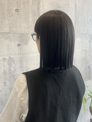 ぱつっときりっぱなしボブ【ARCH Sayaka】