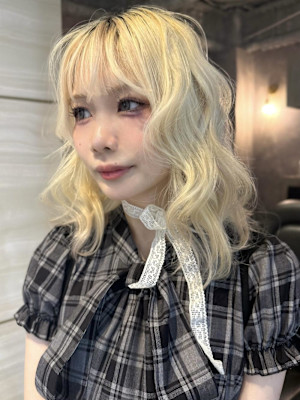 《巴結生》ブロンド/ブロンドカラー/抜きっぱなしブロンド