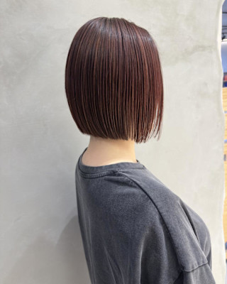 髪質改善カラー/髪質改善ストレート！/ピンクカラー