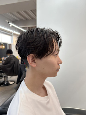 神田脩弥/毛流れセンターパート/大宮