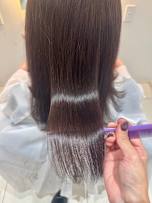 髪質改善ヘアカラー