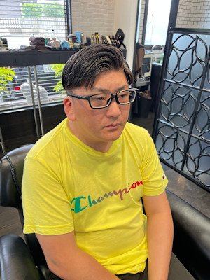 アップバングショート