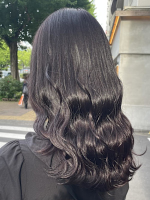 暗髪ツヤツヤ！ダークラベンダー♪_ユウ