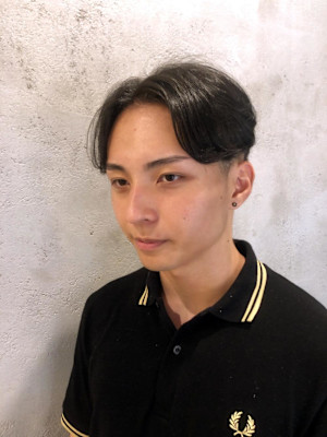 メンズ/センターパート