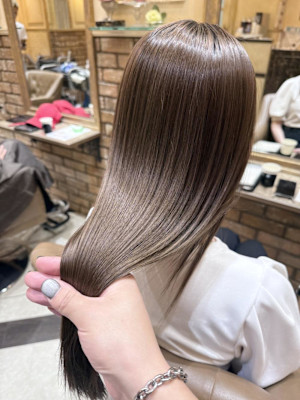 33美髪髪質改善ストレート/メルティカラー20代30代40代