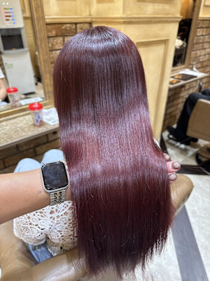 ローズブラウン/ダークレッド