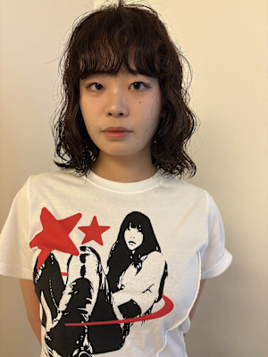 ドライパーマ/ニュアンスパーマ/ウォームブラウン