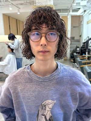 メンズボブ/ボブパーマ/メンズカット◎