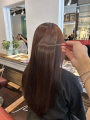 髪質改善カラー