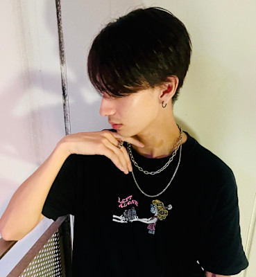 毛流れセンターパート