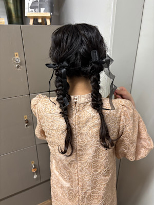 お呼ばれヘアセット